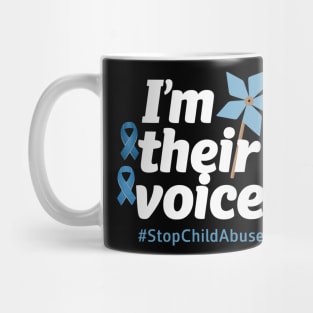 Child Abuse Prevention month awareness I'm Their Voice Mug